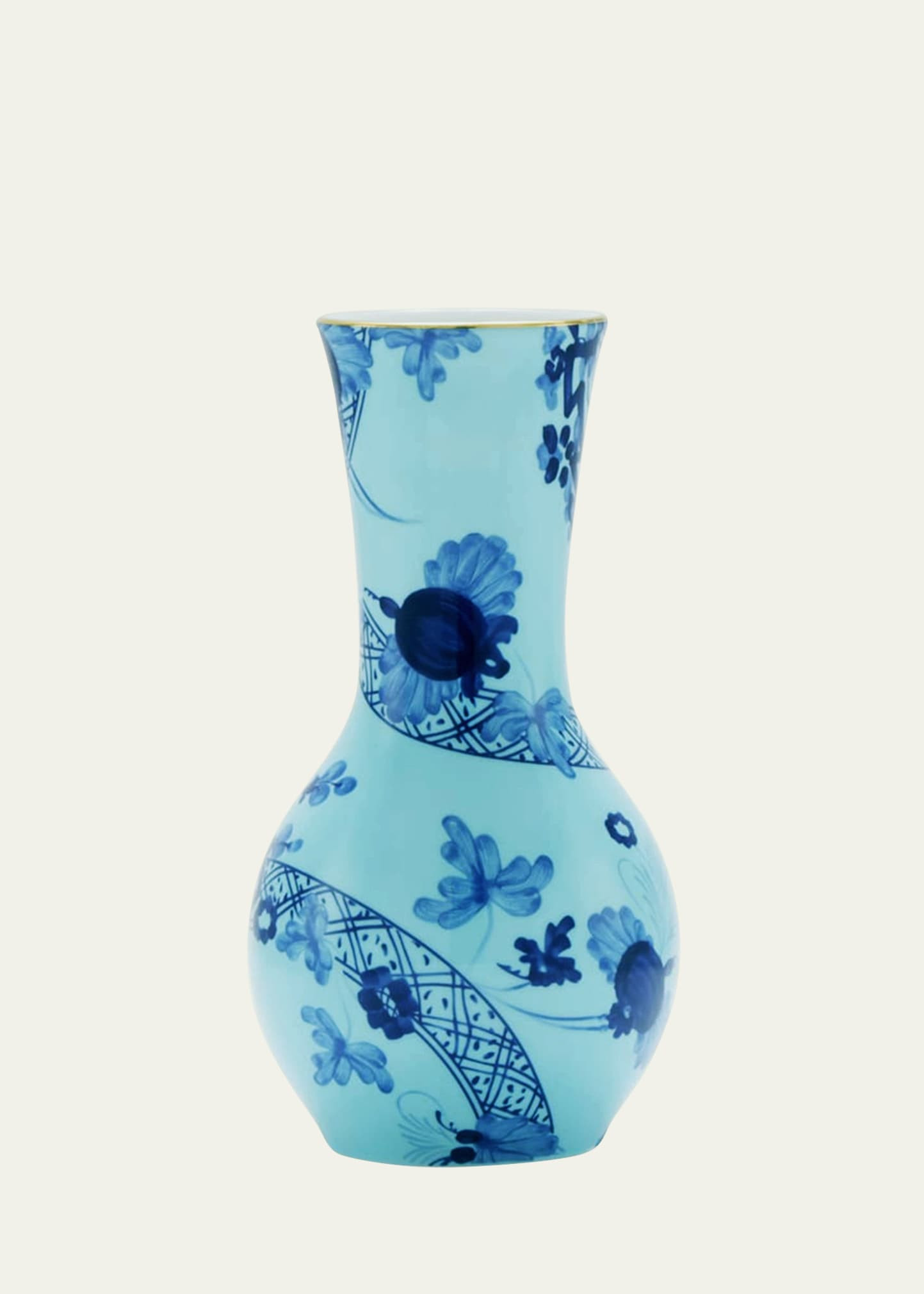 GINORI 1735 Oriente Italiano Tulipano Iris Vase, 8" | Bergdorf Goodman