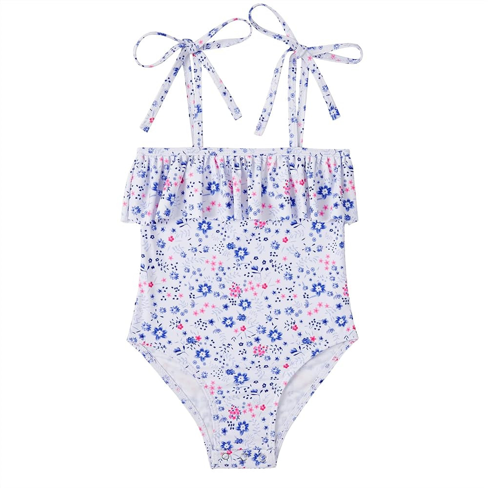 Zando Girls One Piece Bathing Suits Toddler Kids Swimsuits Mermaid Beach Swimwear for Baby Girl 2... | Amazon (US)