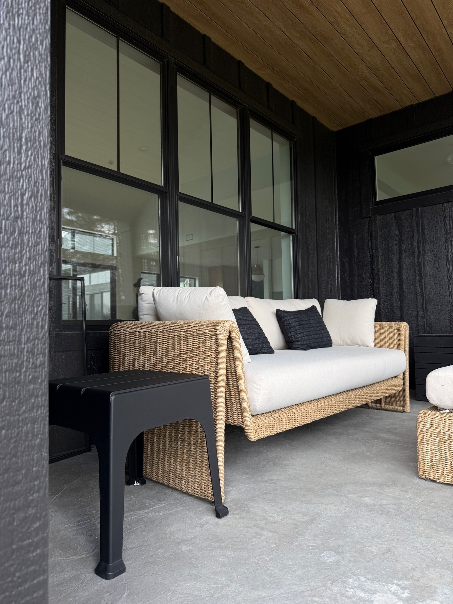 Outdoor side table on sale for $10! 

#LTKHome #LTKSaleAlert