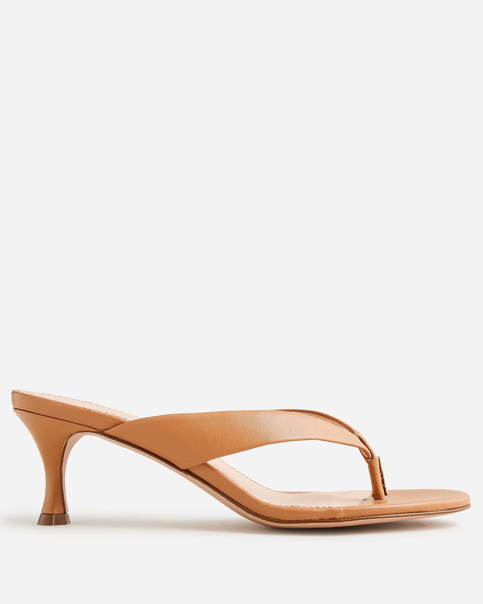 Violetta made-in-Italy thong sandals in leather | J.Crew US
