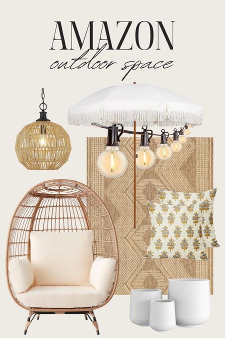 This Amazon outdoor space is perfect for relaxing on those warm summer nights! 

#LTKStyleTip #LTKHome #LTKSeasonal