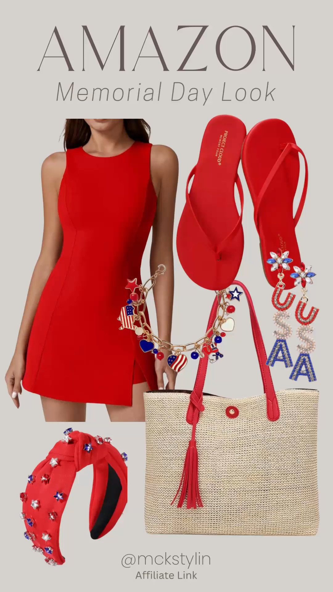 The cutest outfit inspo to wear for Memorial Day. All from Amazon! 

#LTKootd #LTKSeasonal #LTKSwim