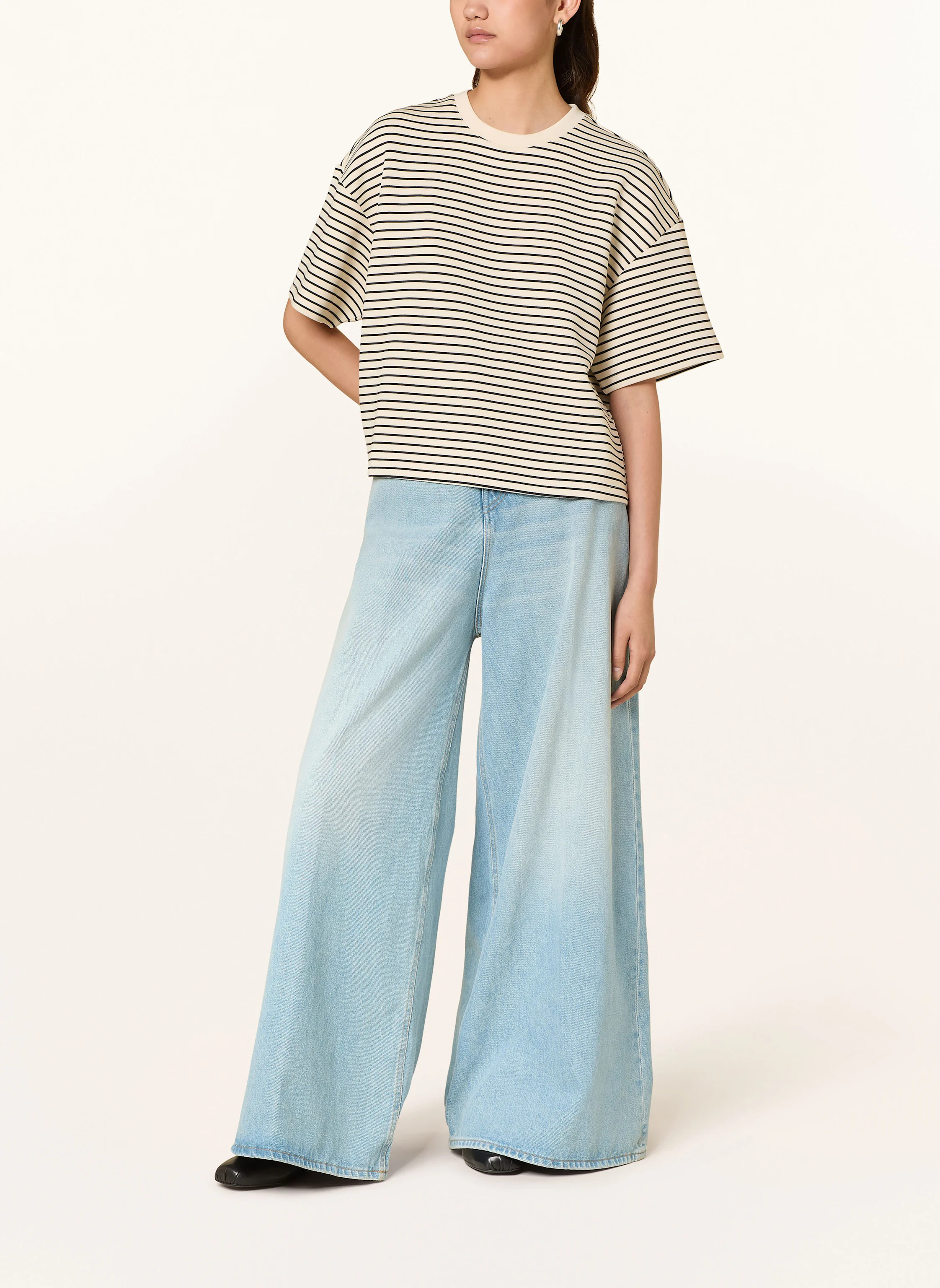 MSCH COPENHAGEN T-Shirt MSCHNILDA IMA in creme / schwarz | Breuninger (DACH)