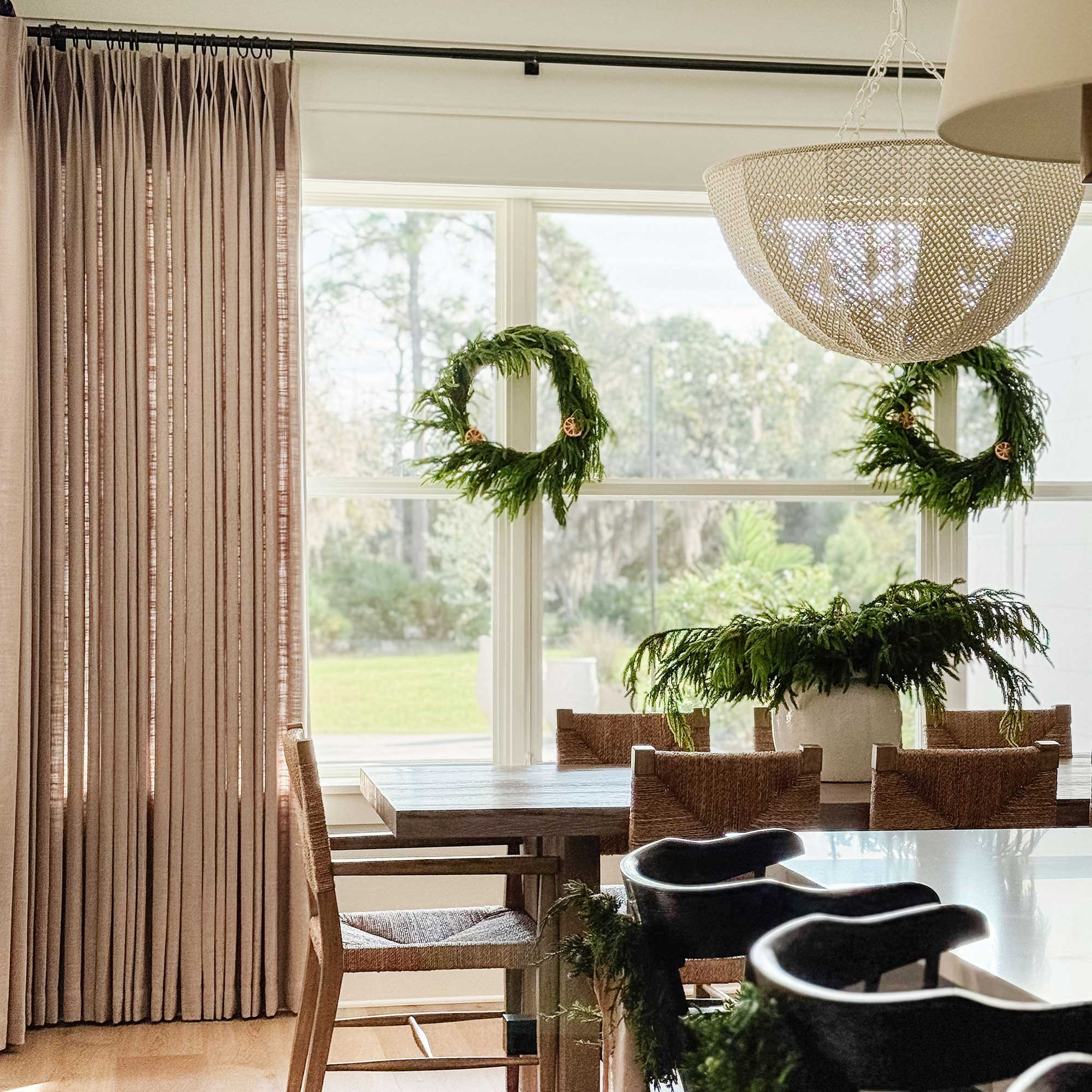 Lesley Linen Blend Curtains | Curtarra