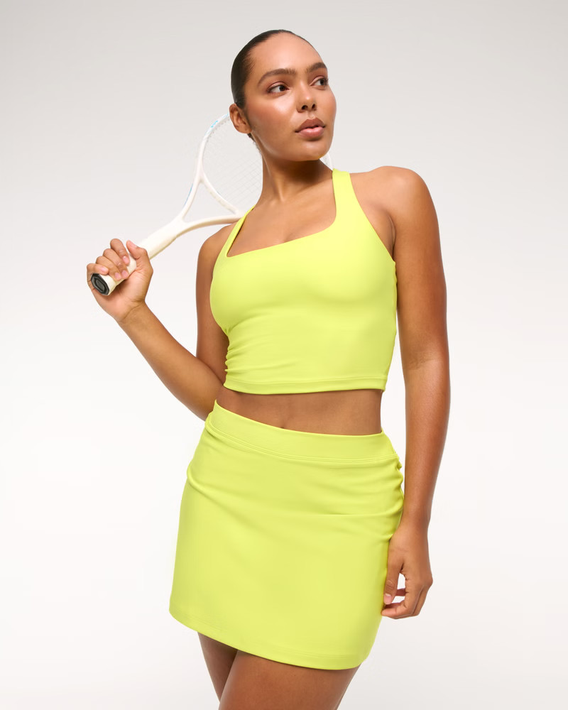 YPB sculptLUX Lined Clean Mini Skirt | Abercrombie & Fitch (US)