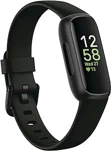 Fitbit Inspire 3 Health &-Fitness-Tracker with Stress Management, Workout Intensity, Sleep Tracki... | Amazon (US)