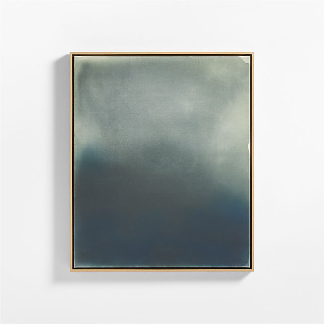 "Tonight" by Ali Enache 31.5"x37.5" Framed Wall Art Print | Crate & Barrel | Crate & Barrel