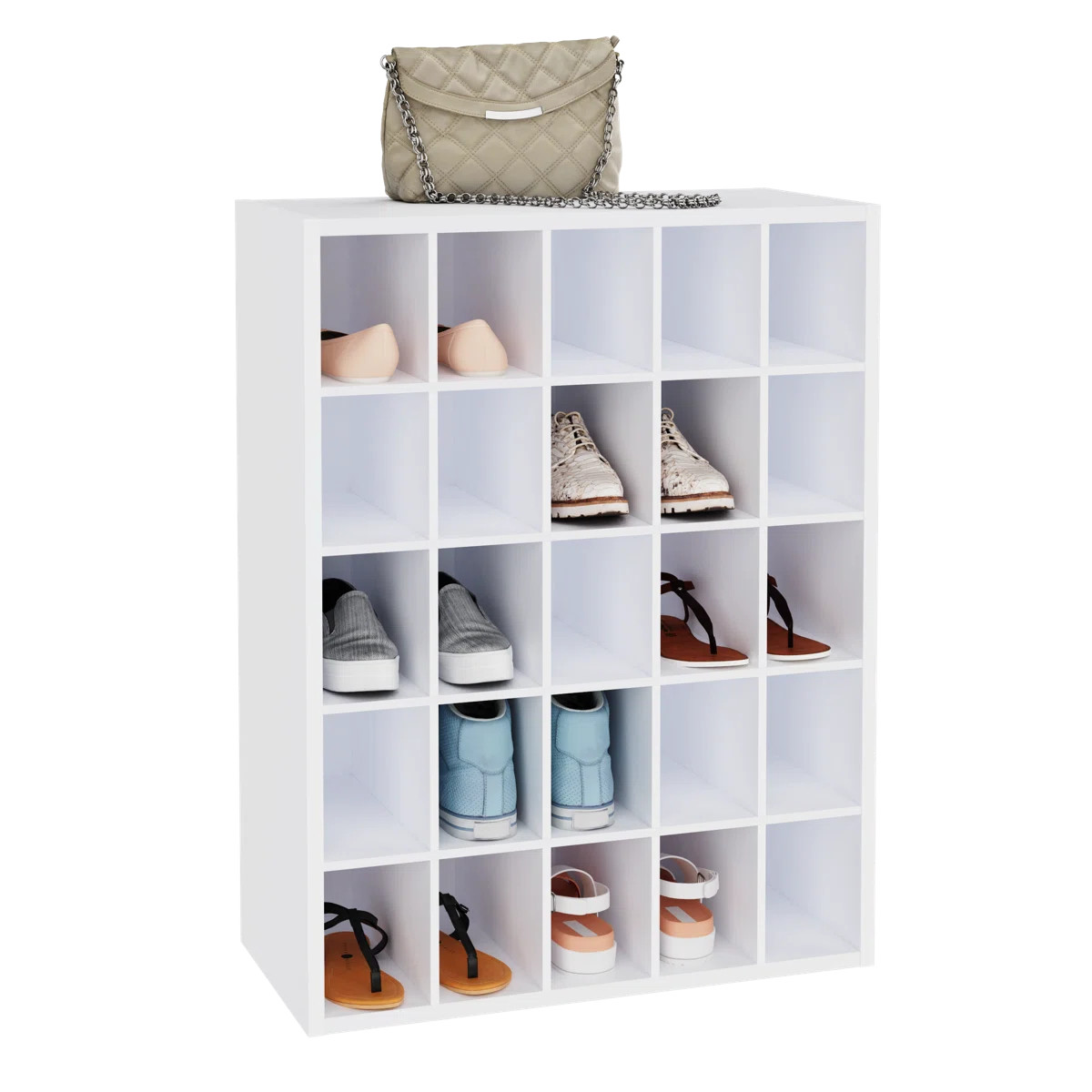 Stackable Organizers 12 Pair Shoe Rack | Wayfair North America