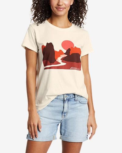 Women's Graphic T-Shirt - Outdoor Geo | Eddie Bauer, LLC