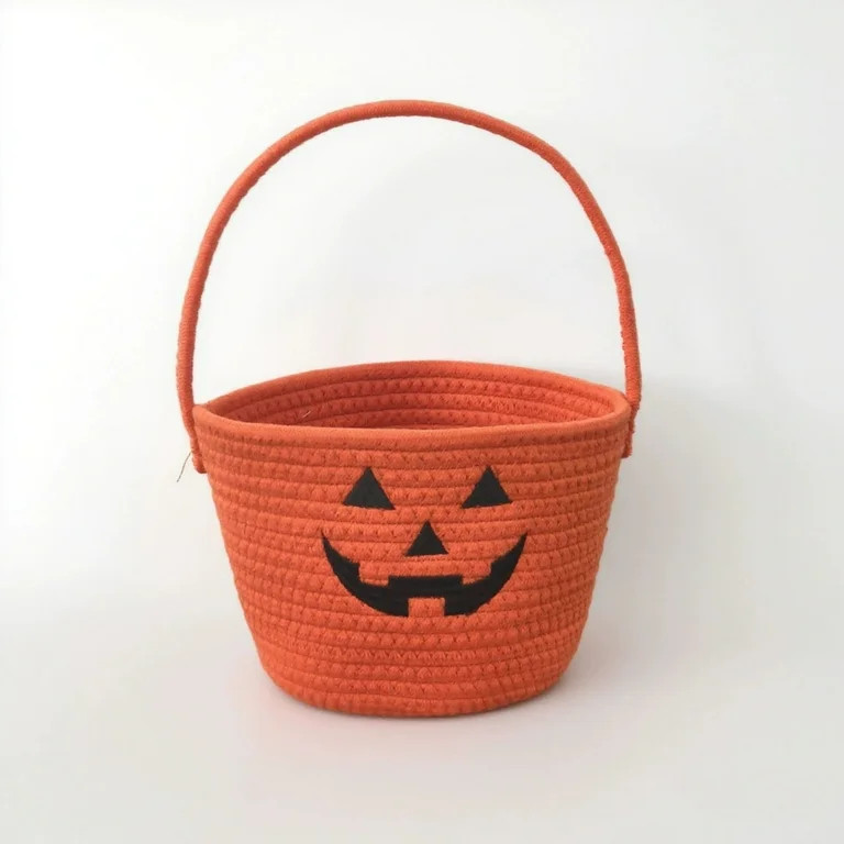 Halloween Basket, Halloween Bucket, Trick or Treat Basket, Boo Spooky Baskets, Gift Baskets for P... | Walmart (US)