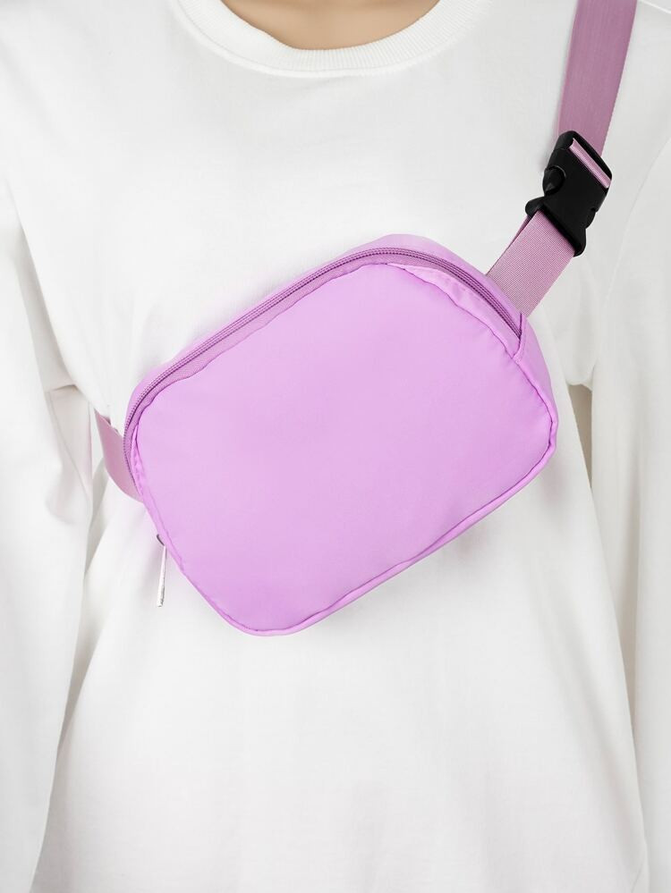 Purple Adjustable-strap Belt Bag for Sport
         $6.90        
    $6.56
     
    SHEIN CLUB
... | SHEIN