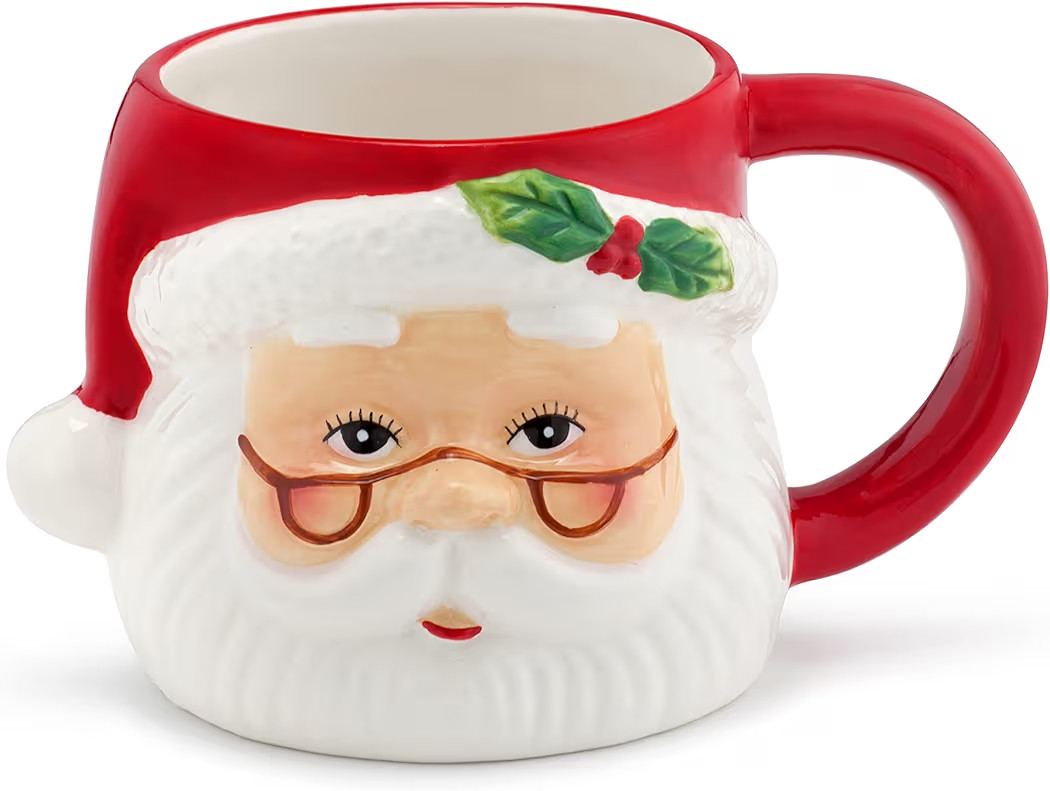 Mr. Christmas 16 oz Santa Mug | Amazon (US)