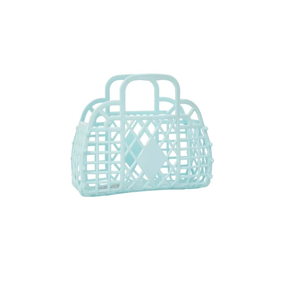 Retro Basket Jelly Bag, Blue - Mini | Shop Sweet Lulu