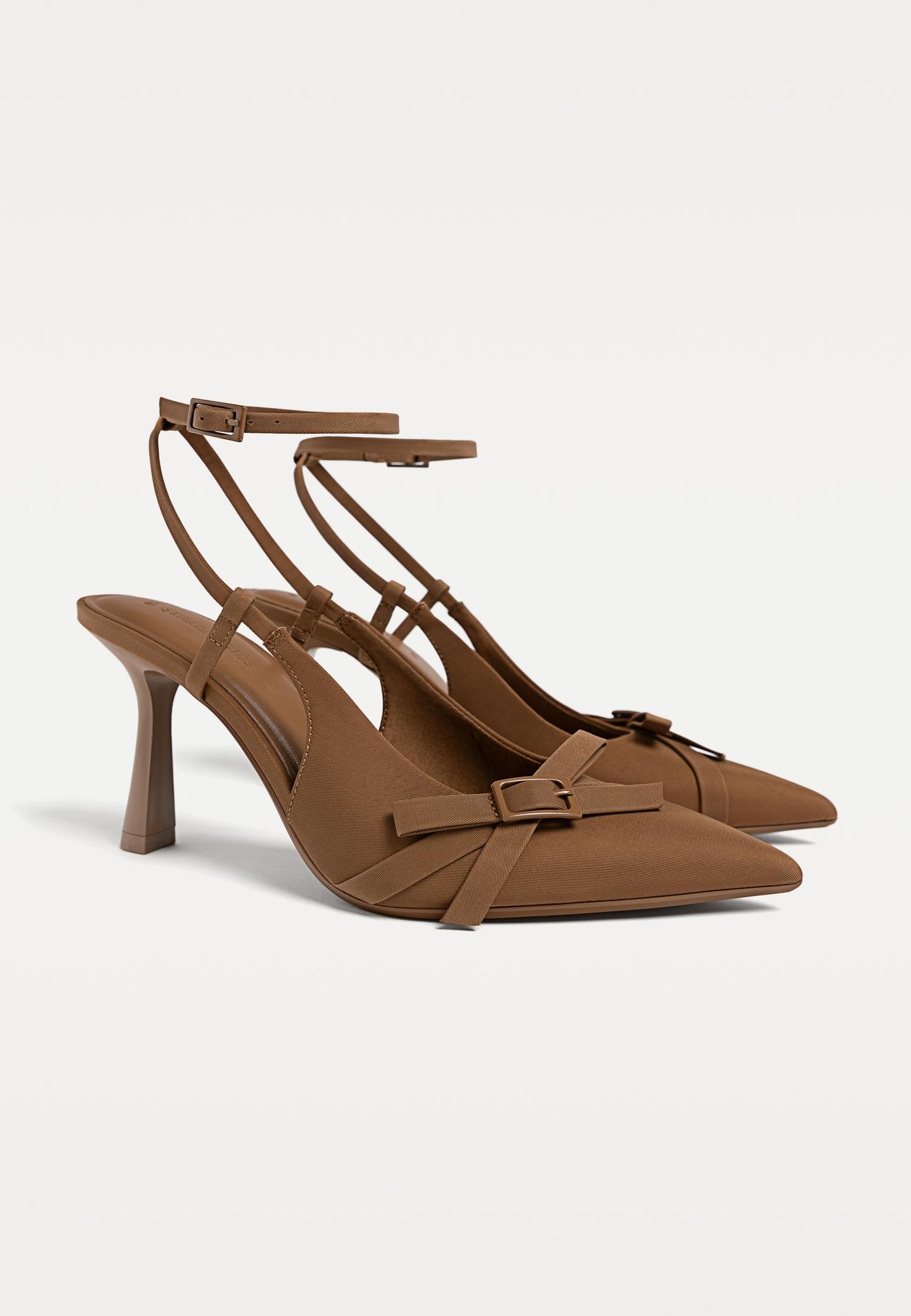 Chaussures à talon avec nœud | Stradivarius (FR)