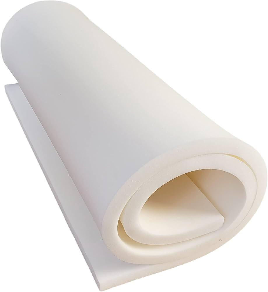 Schaumstoff Zuschnitt 120 x 200cm Schaumstoffplatte Matratze RG 25/44 Höhe 1 cm bis 12 cm Grau M... | Amazon (DE)