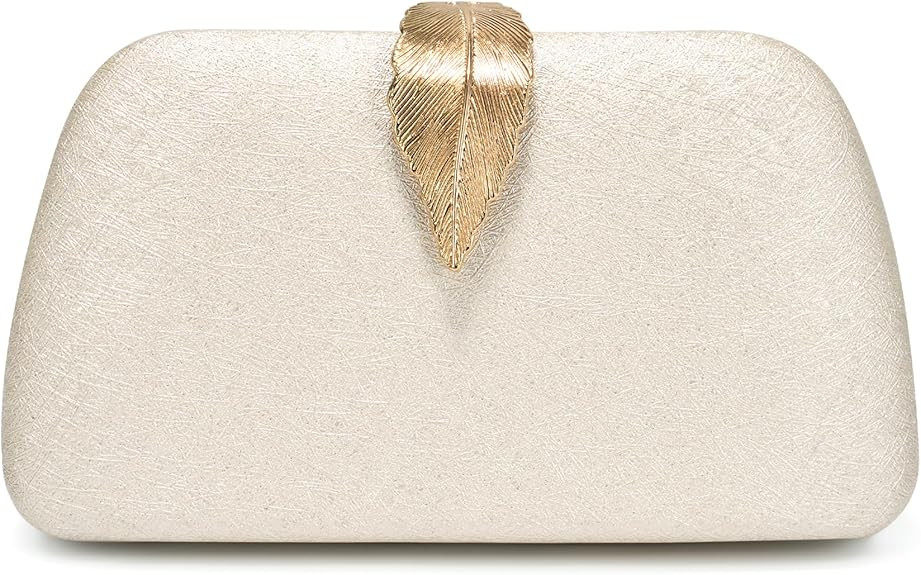 SWEETV Glitter Clutch Purses for Women Elegant Evening Bag for Parties, Weddings, and Formal Even... | Amazon (US)