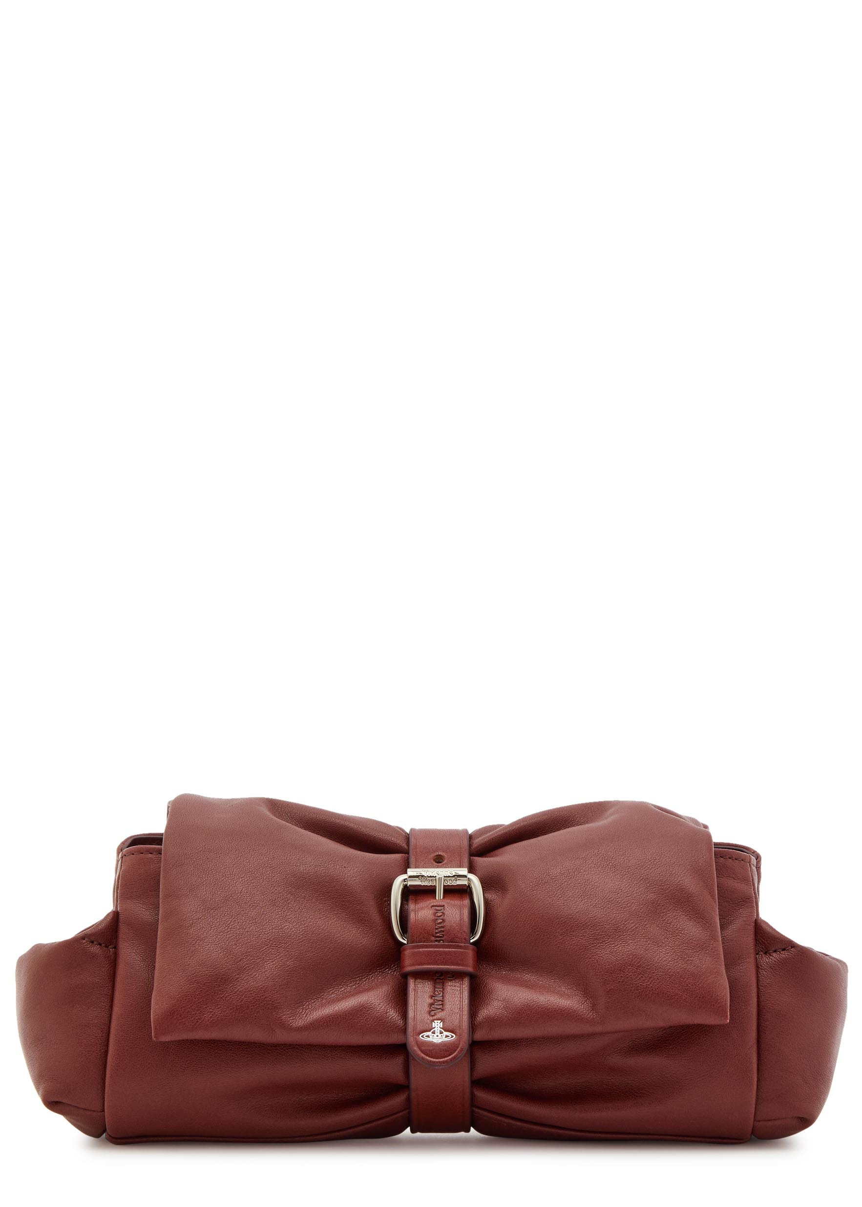 Hazel Treasure padded leather clutch | Harvey Nichols