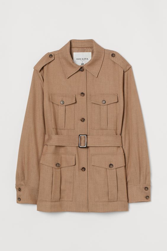 Belted Utility Jacket | H&M (US + CA)