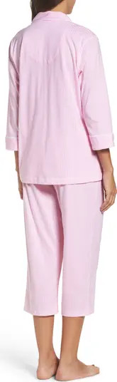 Knit Crop Cotton Pajamas | Nordstrom