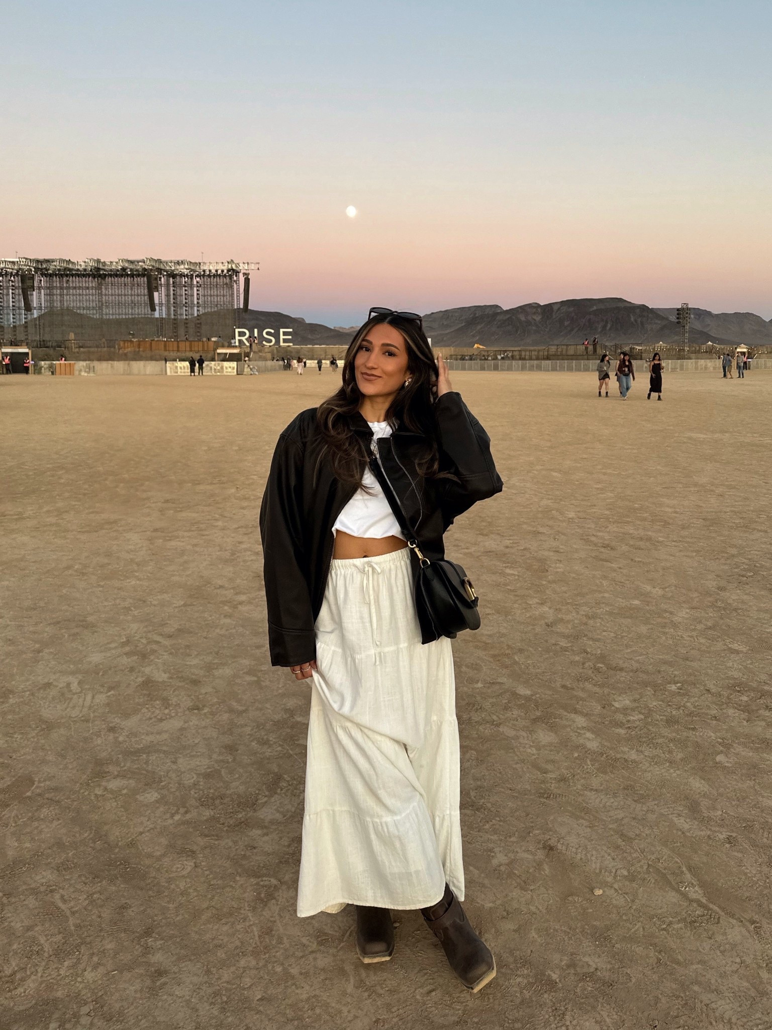 Rise festival outfit 🤍 skirt is a find from Marshall’s, but I linked a similar one from Princess Polly 

#LTKStyleTip #LTKFindsUnder50 #LTKFindsUnder100