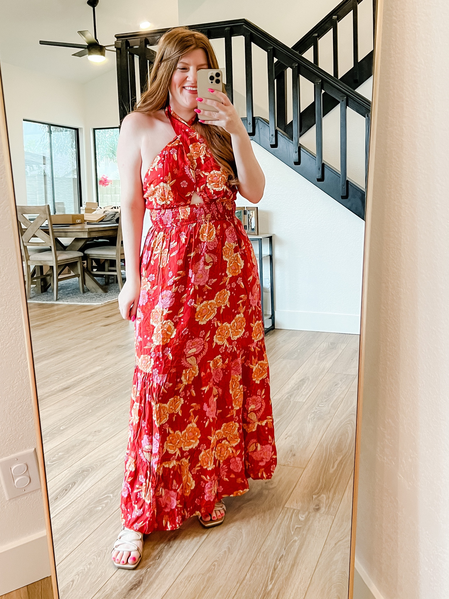 Maxi dress from amazon. Size medium. Bach outfit. Amazon dress. Vacation dress. 

#LTKstyletip #LTKunder50 #LTKtravel