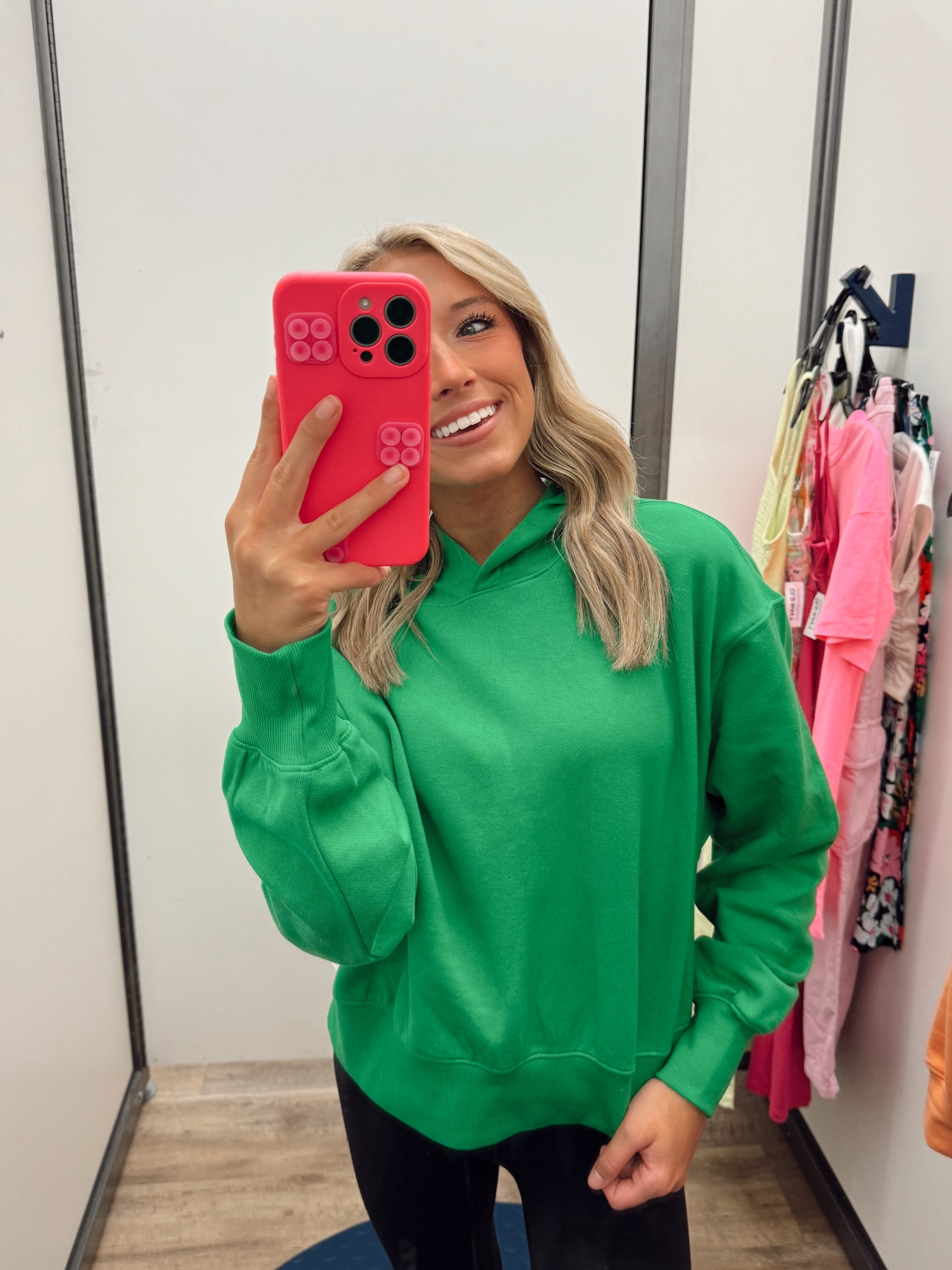 the cutest Kelly green crew💚
Size smalll

#LTKSpringSale #LTKstyletip #LTKfindsunder50