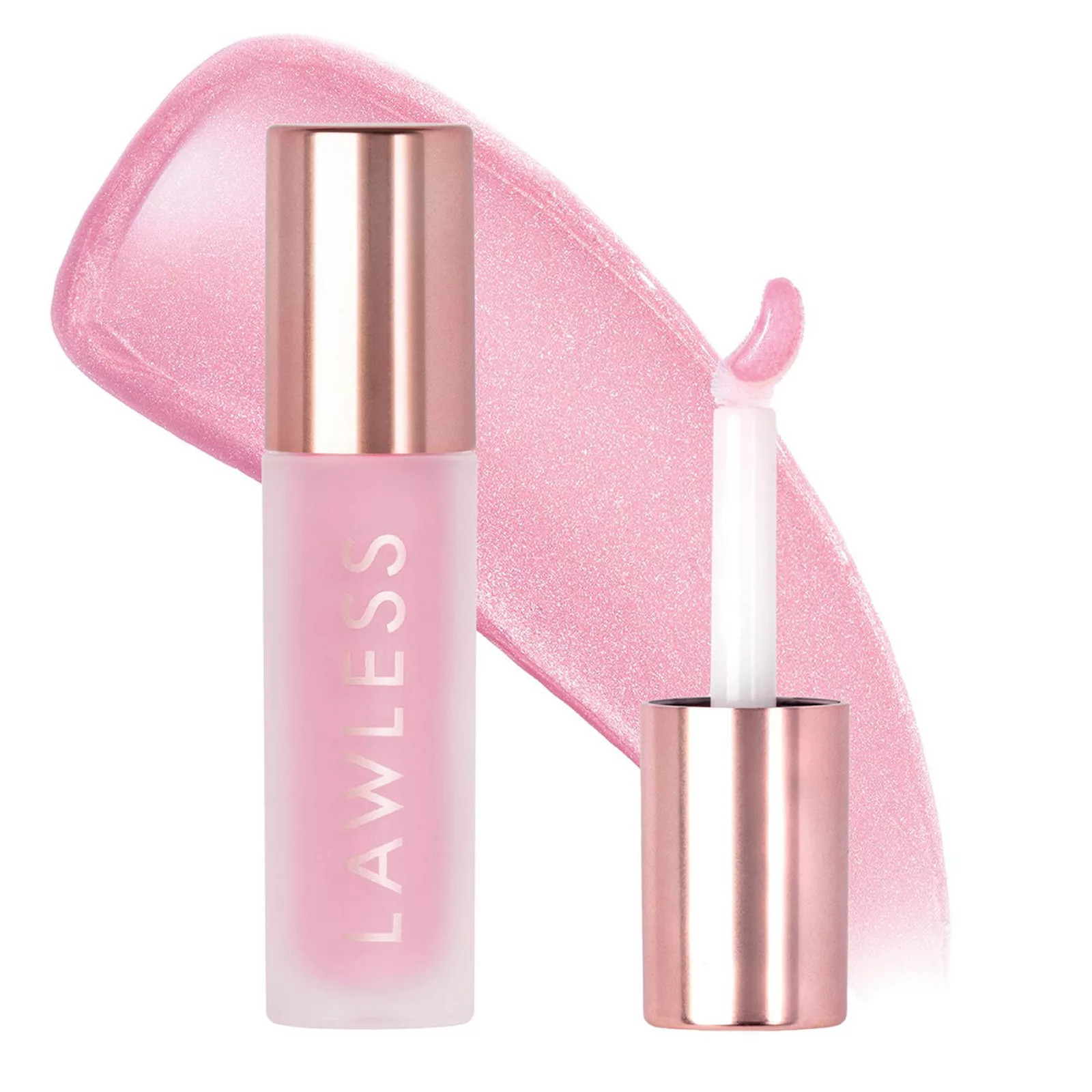 LAWLESS Forget The Filler Lip Plumper Line Smoothing Gloss, Size: .11 Oz, Strawberry Shortcake | Kohl's