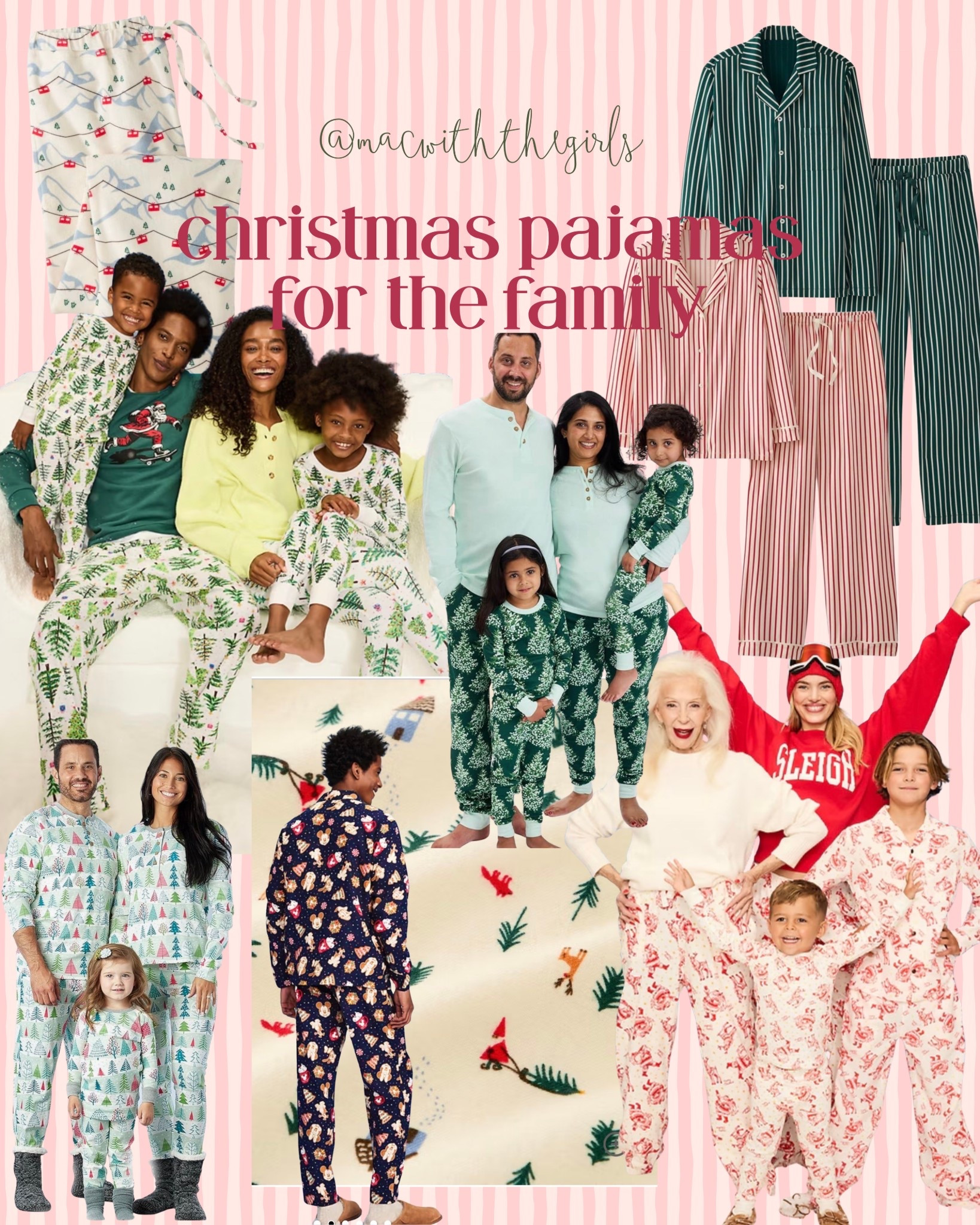 Christmas family matching pajamas sets 

#LTKMens #LTKFamily #LTKHoliday