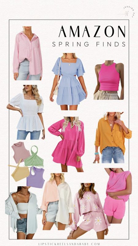 Amazon Spring finds Spring dress Spring tops matching sets white tip oversized shirt mini dress 

#LTKsalealert #LTKunder100 #LTKunder50