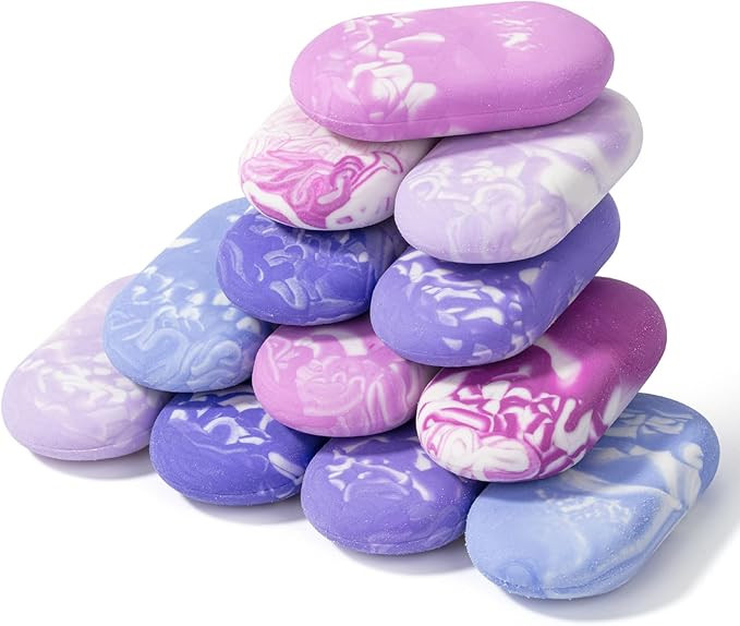 Mr. Pen- Marble Pencil Erasers, 12 Pack, 1" x 2", Purple Twilight Colors, No Smudge Mr Pen Eraser... | Amazon (US)