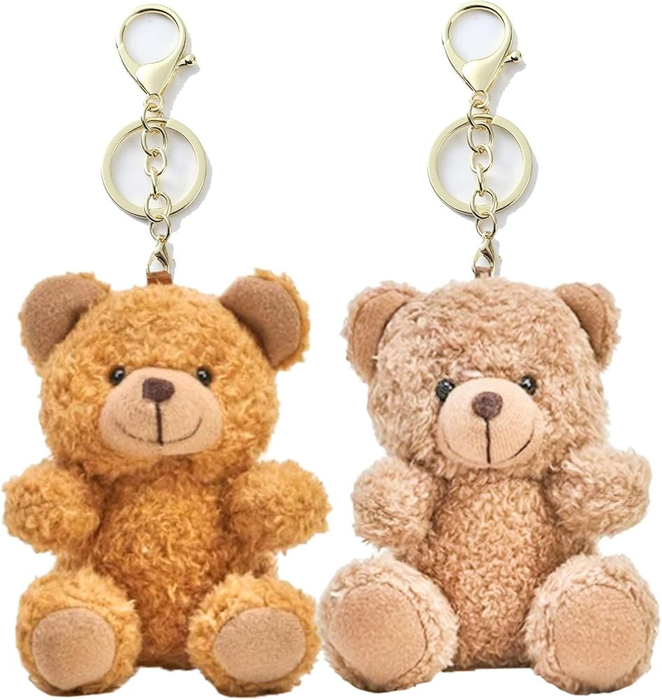 8 Inch Plush Bear Keychain, Bag Charms for Backpack, Handbag Accessories Pendant | Amazon (US)