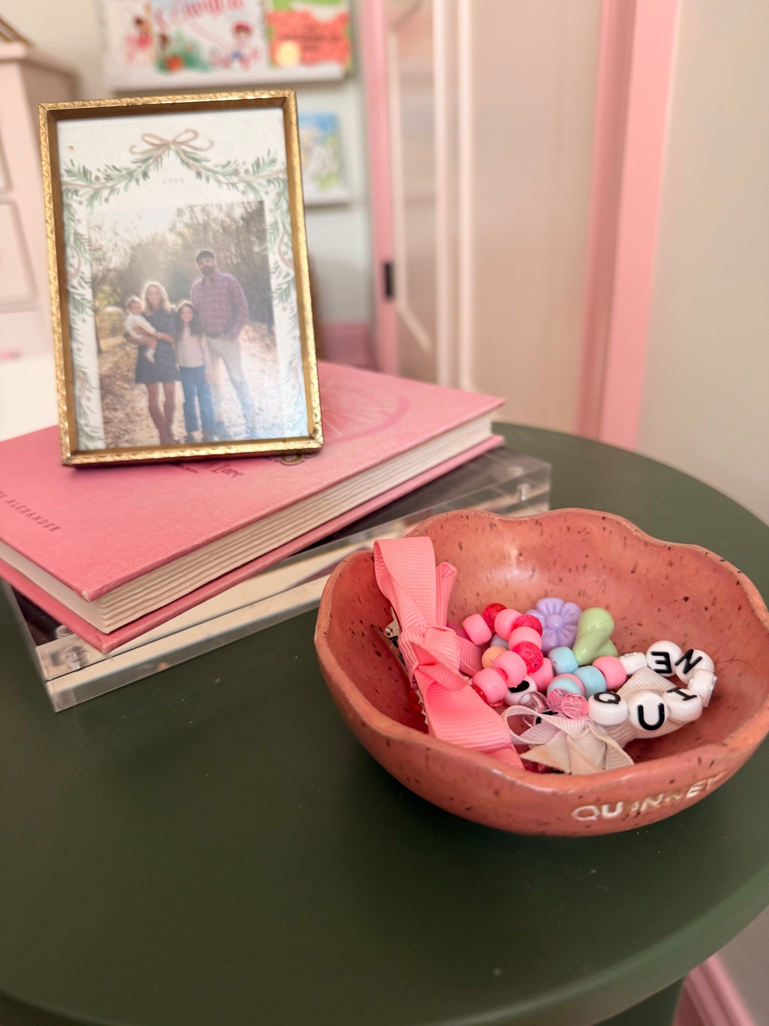 I use these picture frames as risers all the time. #ltkhome