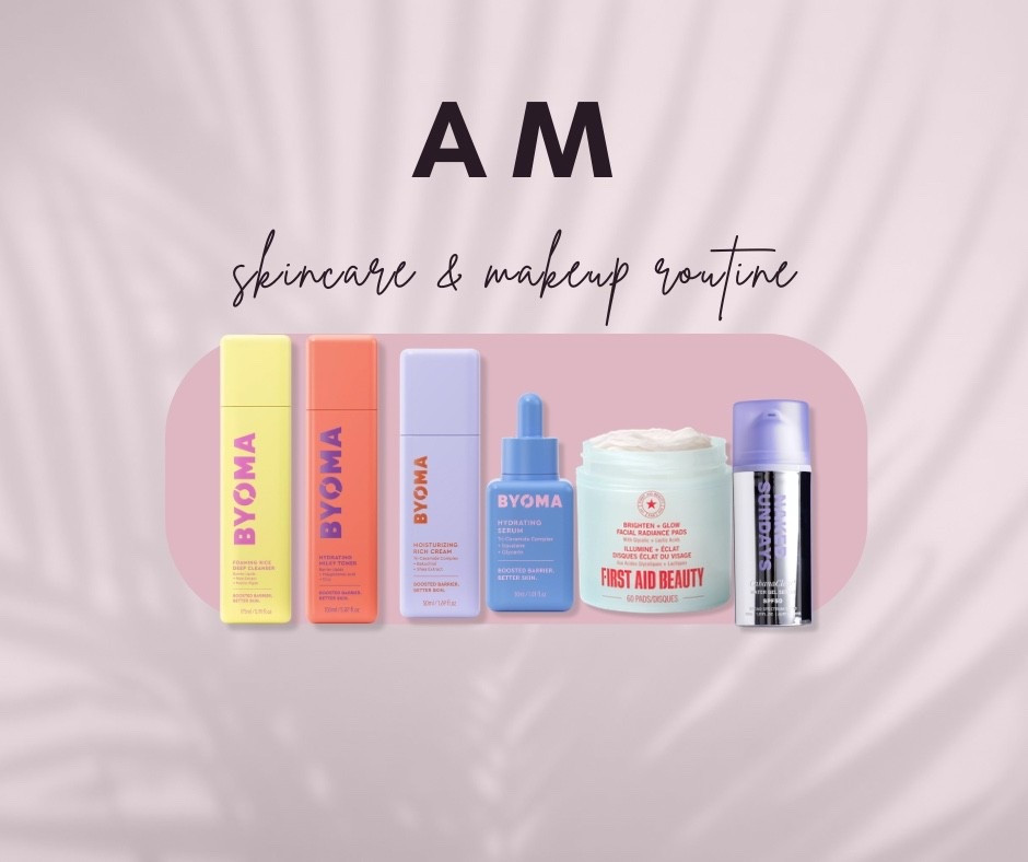 AM Skincare Routine - BYOMA, First Aid, and Naked Subdays

#LTKgrwm