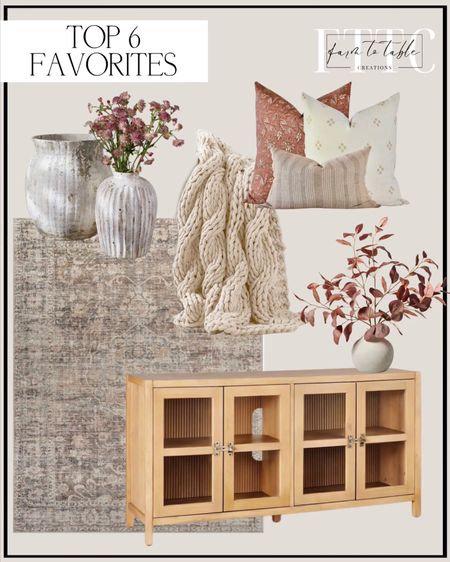 Last Weeks Top Favorites. Follow @farmtotablecreations on Instagram for more inspiration. Pottery Barn Weathered Vases. Pillow Combination. Knitted Blanket. Fall Arrangement. Hearth & Hand. Target Decor. Surya Rug. Marlena Rug. Colossal Handknit Throw. Buffet Cabinet Hearth & Hand. Target Finds  

#LTKFind #LTKhome #LTKunder50