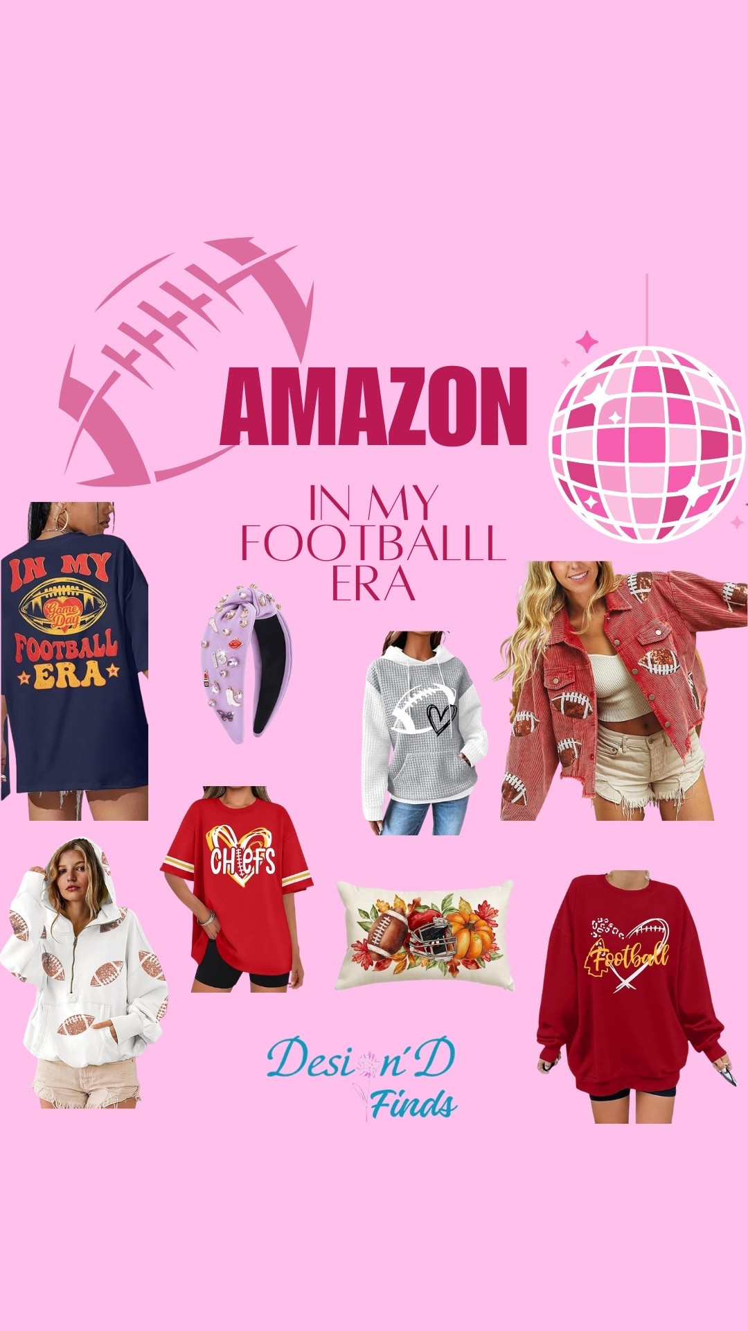 Calling all Swifties 💕🏈 In honor of Travis & Taylor’s engagement AND football season kicking off next week, I’ve rounded up the top finds just for you!

#taylorswift #football #fallfashion #gamedaystyle #amazon

#LTKStyleTip #LTKParties #LTKSaleAlert