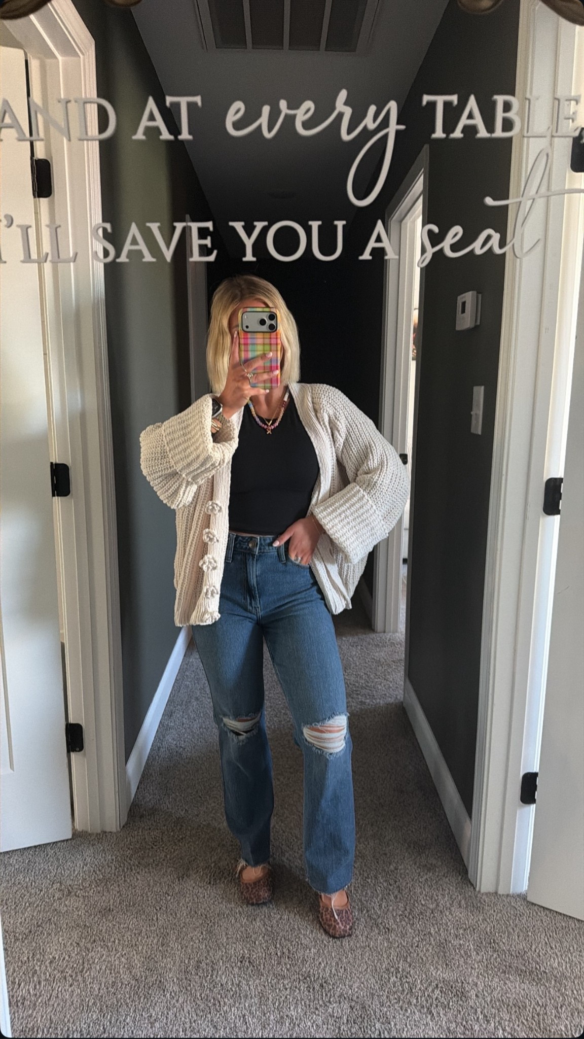 My jeans are from hollister, I linked similar styles! My cardigan is older, but linked some similar options! 🫶🏼

#LTKPetite #LTKgrwm #LTKootd