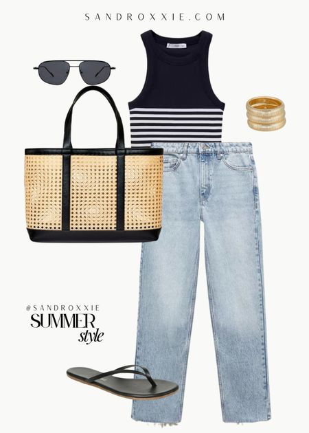Casual Street Styled Outfit for Summer 

(7 of 7)

+ linking similar options & other items that would coordinate with this look too! 

xo, Sandroxxie by Sandra
www.sandroxxie.com | #sandroxxie

Summer Outfit | Spring Outfit | black striped tank outfit | Jeans Outfit | Bump friendly Outfit 

#LTKBump #LTKStyleTip #LTKSeasonal