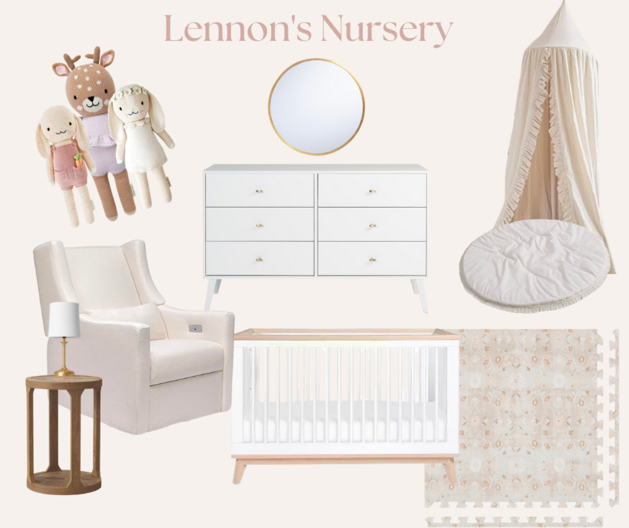 My daughters neutral+soft pink nursery 🫶🏼 #competition 

baby nursery, girl nursery, baby girl room, nursery aesthetic, nursery inspiration 

#LTKhome #LTKbaby #LTKkids