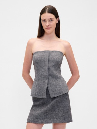 Strapless BiStretch Corset Top | Gap (US)