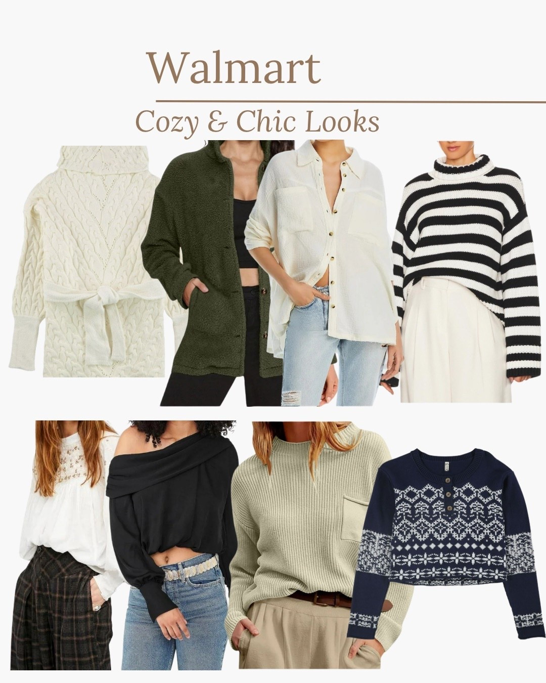 Cozy chic Walmart looks!

#LTKootd #LTKActive #LTKgrwm