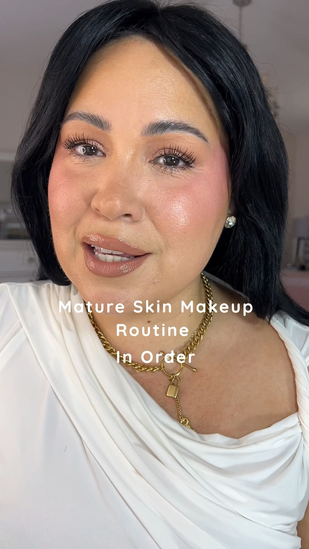 Mature Skin makeup routine in order. On unfiltered real 48 year old skin. 

#LTKOver40 #LTKFindsUnder50 #LTKBeauty