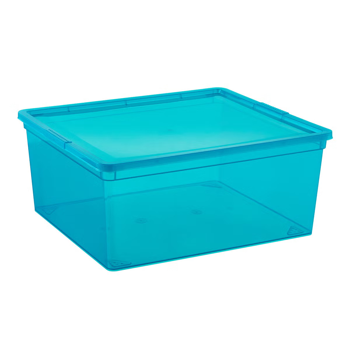 Large Our Tidy Box Peacock | The Container Store