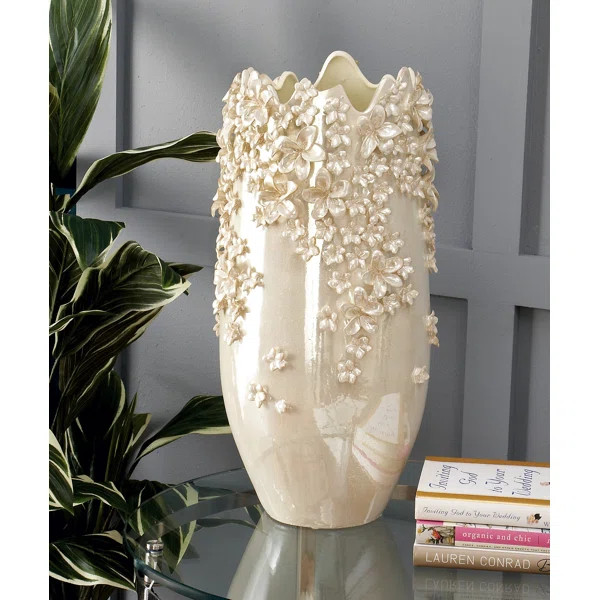 Borel Ceramic Floor Vase | Wayfair North America