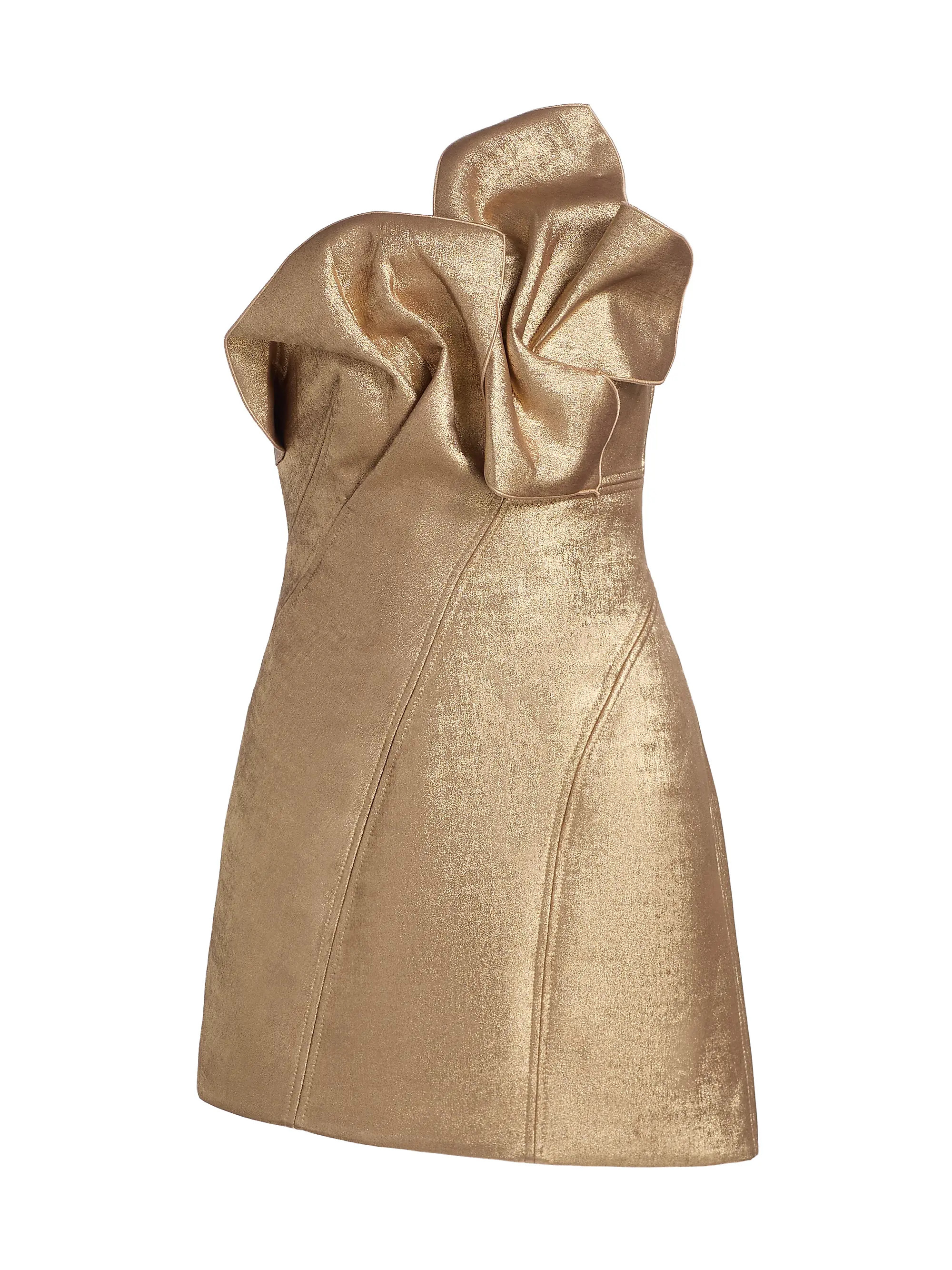 AclerFinwood Metallic Minidress | Saks Fifth Avenue