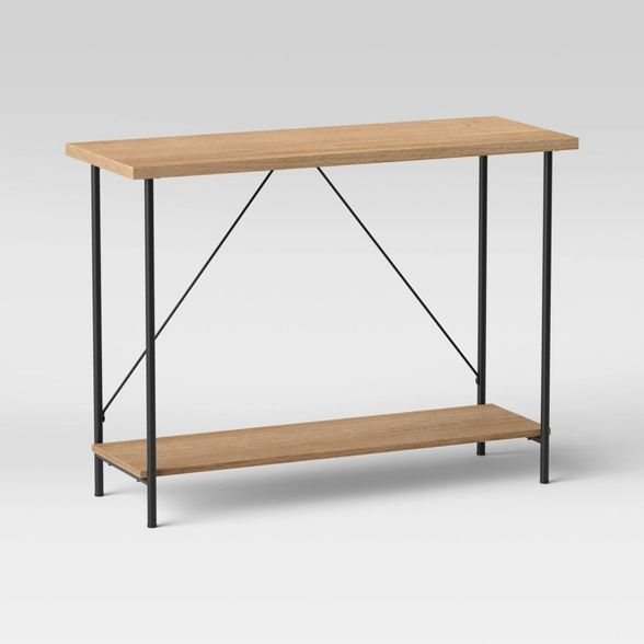 Wood and Metal Console Table - Room Essentials™ | Target