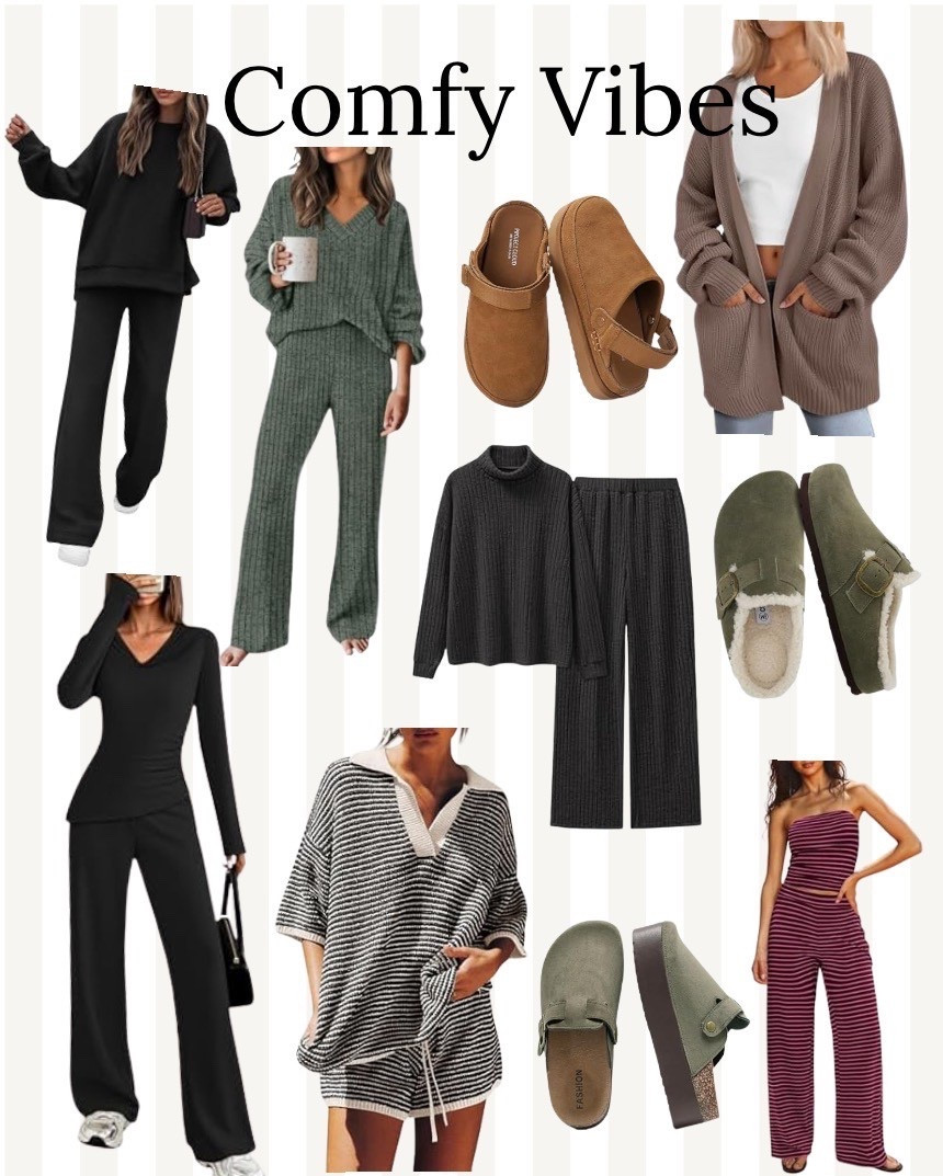 Indulge in the perfect mix of comfort and style! From soft, snuggly loungewear to chic home essentials, this collection is all about effortless luxury that feels as good as it looks. Perfect for cozy mornings, relaxing weekends, or treating yourself to everyday elegance. Think plush fabrics, timeless pieces, and small touches that elevate your daily routine—because comfort never goes out of style.

#LTKGiftGuide #LTKSeasonal #LTKHoliday