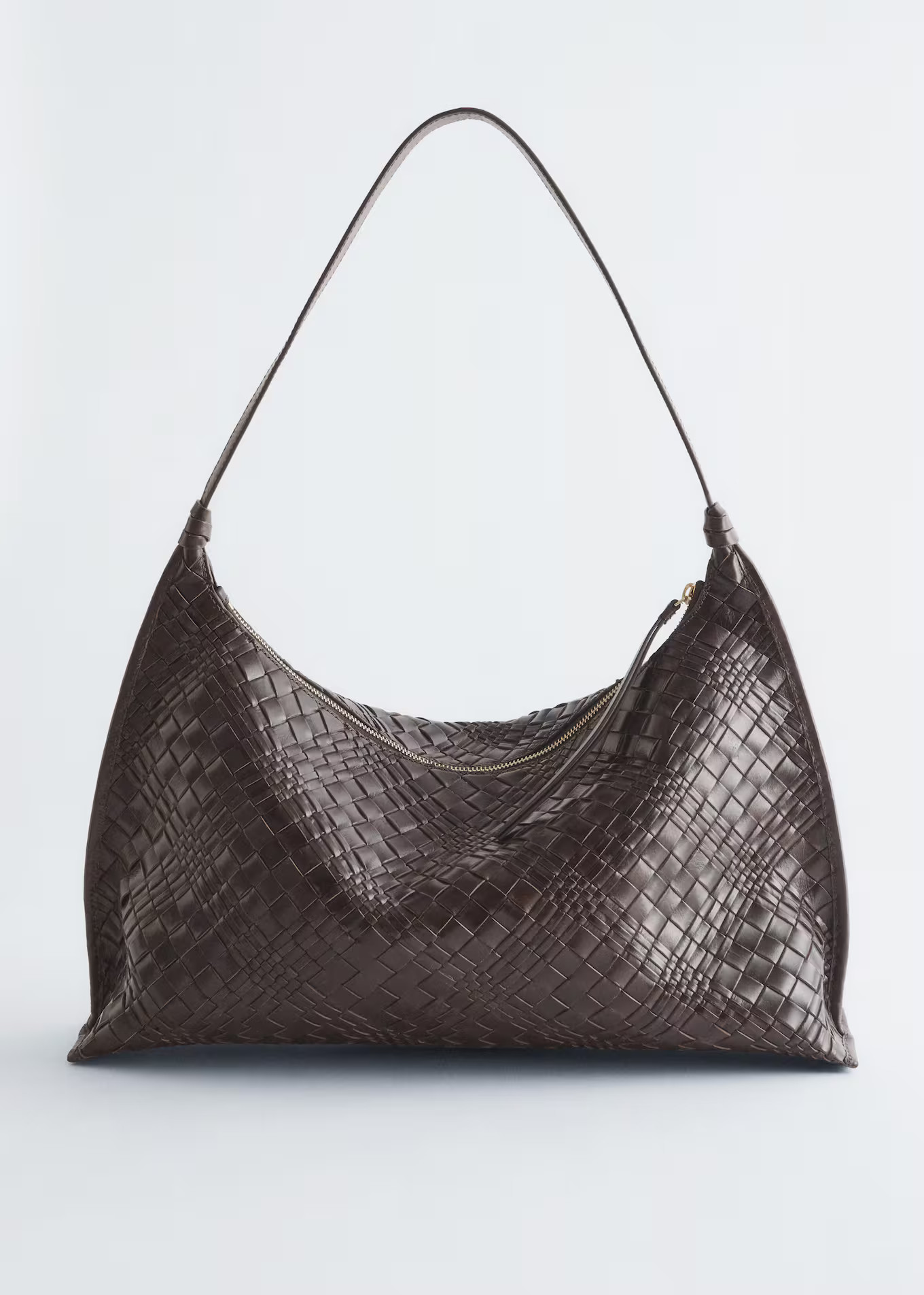 Interwoven Leather Tote Bag | & Other Stories UK