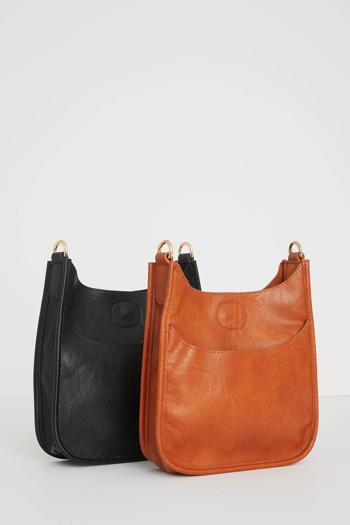 Mini Vegan Messenger Bag- STRAP NOT INCLUDED | Social Threads