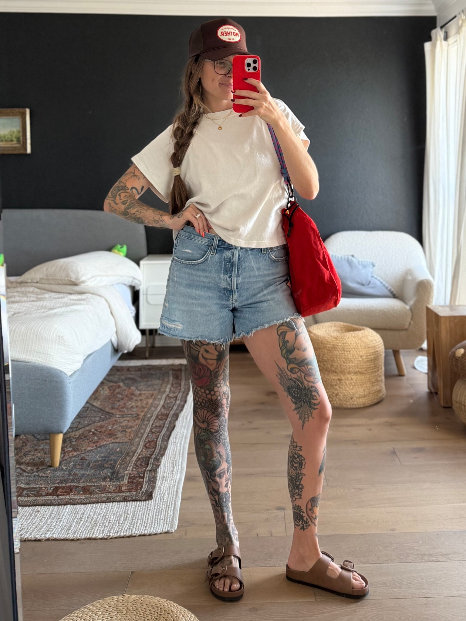 Wearing a 28 in shorts

#LTKStyleTip #LTKShoeCrush #LTKItBag