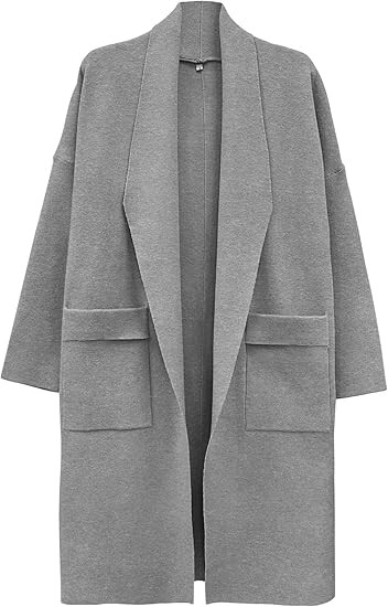 SuperPrity Womens Cardigan Sweater Fall Fashion 2024 Casual Oversized Knit Open Front Long Coatig... | Amazon (US)